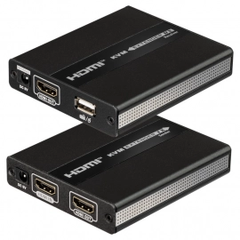 BCS-UTP-KVM-1080P zestaw konwerterów do przesyłu sygnału HDMI oraz USB