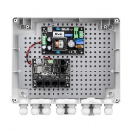 BCS-IP4/Z/E-S System zasilania do 5 kamer IP ze switchem PoE w obudowie zewnętrznej