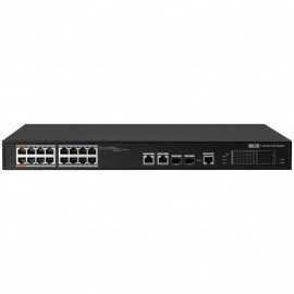BCS-L-SP1602G-2SFP BCS Line switch PoE 18 portowy (16xRJ45 POE, 2xRJ45, 2xSFP)
