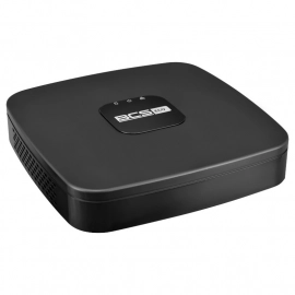 BCS-L-SNVR0801-4KE BCS Line rejestrator IP jednodyskowy 8 kanałowy 8Mpx