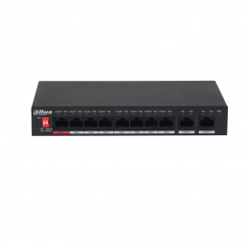 PFS3010-8ET-96-V2 Dahua switch PoE 10 portowy (8x PoE, 2x 10/100/1000Mbps)