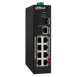 PFS3110-8ET-96-V2 Dahua niezarządzalny switch 8 portowy (8x PoE, 1x SPF, 1x Base-X)