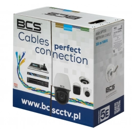 BCS-U/UTP-CAT5E-PVC[305m] BCS Basic kabel U/UTP kat.5E