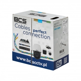 BCS-U/UTP-CAT5E-LSOH[1m] BCS Universal kabel U/UTP kat.5E skrętka nieekranowana