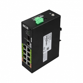 BCS-L-SP0801G-1SFP(ll) BCS Line switch PoE 9 portowy