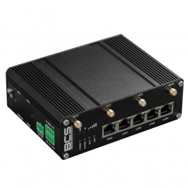 BCS-R5GDS-1W4L-P-W-G BCS przemysłowy router 5G/LTE DUAL SIM z PoE