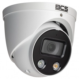 BCS-L-EIP58FCR3L3-AI1 BCS Line kamera kopułowa NightColor 8Mpx IR 30M