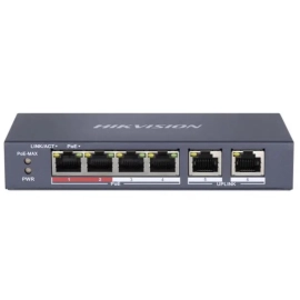 DS-3E0106P-E/M Hikvision switch PoE 4 portowy 10/100Mbps