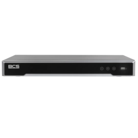 BCS-V-NVR1602-A-8K-16P BCS View rejestrator 2 dyskowy IP 16 kanałowy do 32Mpx POS PoE