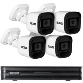 BCS-B-IP1(SET) BCS Basic zestaw z 4 kamerami BCS-B-TIP15FR3(2.0)