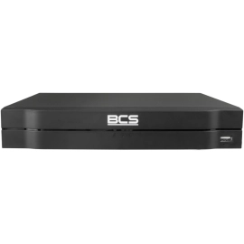 BCS-L-NVR0401-4KE-4P(2L) BCS Line rejestrator IP jednodyskowy 4 kanałowy 16Mpx PoE AI