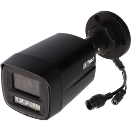 IPC-HFW1439TL1-A-IL-BLACK Dahua kamera tubowa IP 4Mpx IR 30M Smart Dual Light