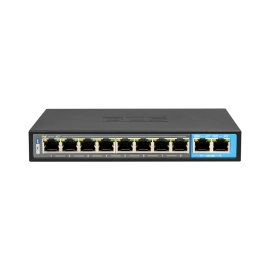 BCS-B-SP08G02G BCS Basic switch PoE 10 portowy (8xPoE Gigabit, 2xUplink)