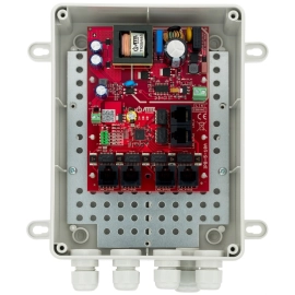 IPB-5-10A-M2 ATTE gotowy zestaw do zasilania 5 kamer IP ze switchem PoE