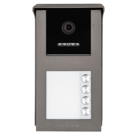 S101-4 VIDOS Stacja zewnętrzna IP czterolokatorska Full HD PoE IP54