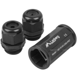 AD-RJ45-OS6-IP67 adapter złączka sieciowa 2X RJ45 kat.6 wodoodporna IP67