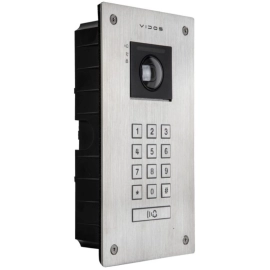 S204 VIDOS stacja zewnętrzna widodomofonu 2IP Full HD z klawiaturą PIN i QR