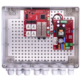 IP-3-30-L2 ATTE zestaw do 3 kamer IP 2 porty SFP