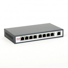 FEPS-1908 8level switch PoE (9x FE, 8x PoE)