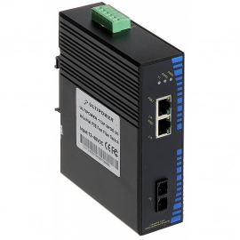 112P-2POE-20 ULTIPOWER switch przemysłowy PoE 2xFE PoE, 1xFO SC 100Mb/s 20 km