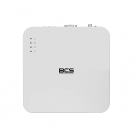 BCS-P-SNVR0801-8P BCS Point rejestrator 8 kanałowy IP switch PoE