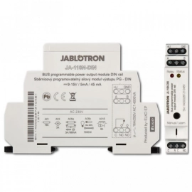 JA-110N-DIN Jablotron moduł wyjścia PG BUS instalowany na szynie DIN FLEXIBLE