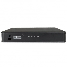 BCS-P-NVR0801-8P-E BCS Point rejestrator sieciowy 8 kanałowy do 2Mpx