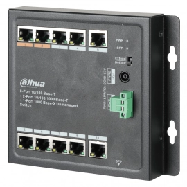 PFS3111-8ET-96-F Dahua switch 11 portowy (8x PoE, 2x RJ45, 1x SPF)