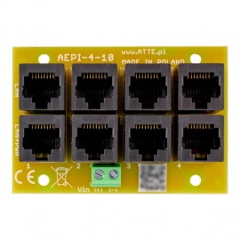 AEPI-4-10-OF ATTE adapter PoE PASSIVE do zasilania 4 kanałów