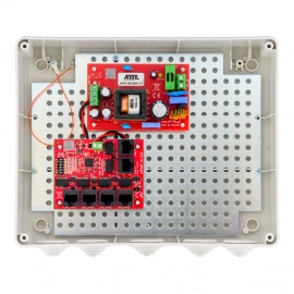 IP-5-11-L3 ATTE zestaw do zasilania 5 kamer IP ze switchem PoE 5P+1UP