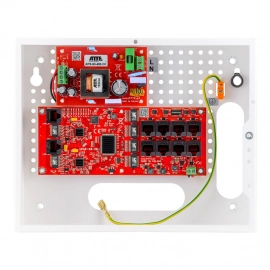 IP-8-20-E ATTE zestaw do zasilania 8 kamer IP ze switchem PoE 8P+2G