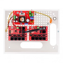 IP-9-11-E ATTE zestaw do zasilania 9 kamer IP ze switchem PoE 9P+1UP