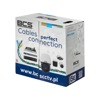 BCS-U/UTP-CAT5E-PE BCS Basic kabel U/UTP kat.5E skrętka nieekranowana