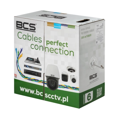 BCS-U/UTP-CAT6-PVC[1M] BCS Universal kabel U/UTP kat.6