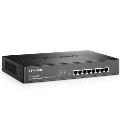 TL-SG1008PE TP-Link switch PoE (8xGE, 8xPoE, obudowa metalowa)