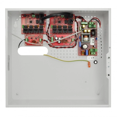 BCS-UPS/IP8/E-S System zasilania buforowego do 8 kamer IP ze switchem PoE