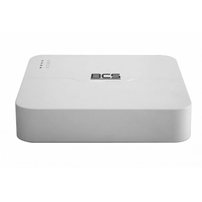 BCS-P-SNVR0401-4P sieciowy rejestrator 4 kanałowy IP switch PoE x4