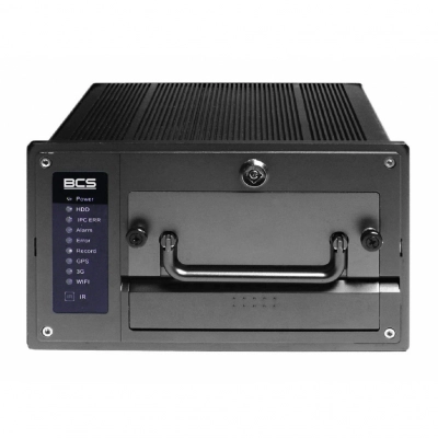 BCS-NVR0802C-P mobilny sieciowy rejestrator 8 kanałowy IP obsługujący kamery do 2Mpx