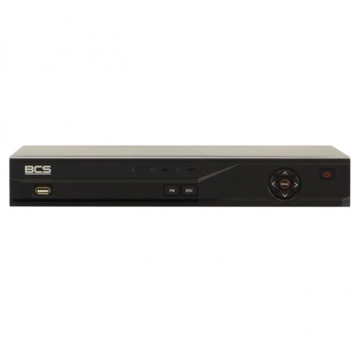 BCS-NVR0801X5ME-II sieciowy rejestrator 8 kanałowy IP obsługujący kamery do 8Mpx