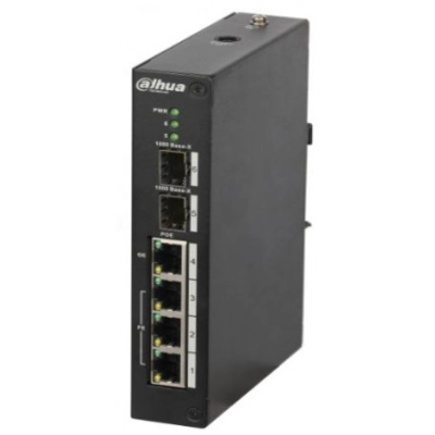 PFS3206-4P-120 Dahua switch przemysłowy PoE 4-portowy