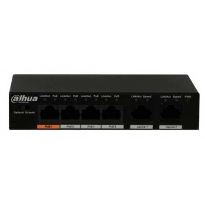 PFS3006-4ET-60 Dahua switch 6 portowy (4x PoE)