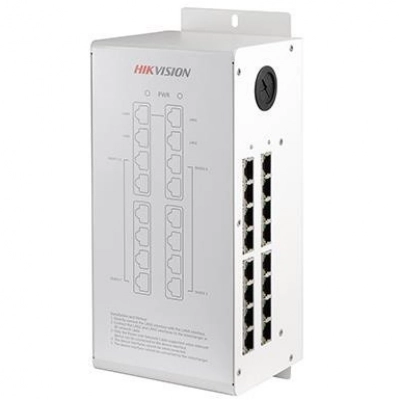 DS-KAD612 Hikvision switch 16 portowy 12x PoE