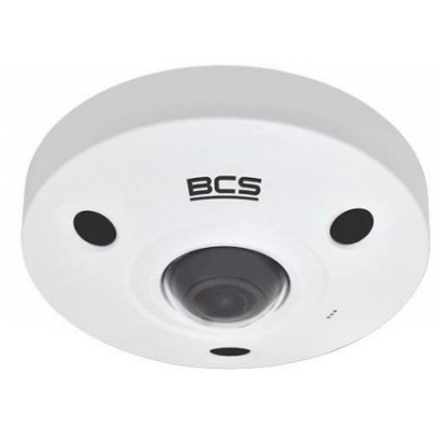 BCS-SFIP21200IR-AI BCS Pro kamera inteligentna IP fisheye 12Mpx IR 10M
