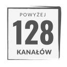 Powyżej 128 kanałów