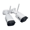 BCS-P-WIFI4X2M-KIT BCS Point zestaw do monitoringu WiFi 2Mpx rejestrator 4 kanałowy 4 kamery