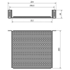 ADD-RACK10-1PU1 ATTE półka do szafy RACK 10 1U 200mm