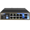 BCS-B-ISP08G-2SFP BCS Basic switch PoE 8 portowy RJ45 POE 2xSFP Uplink