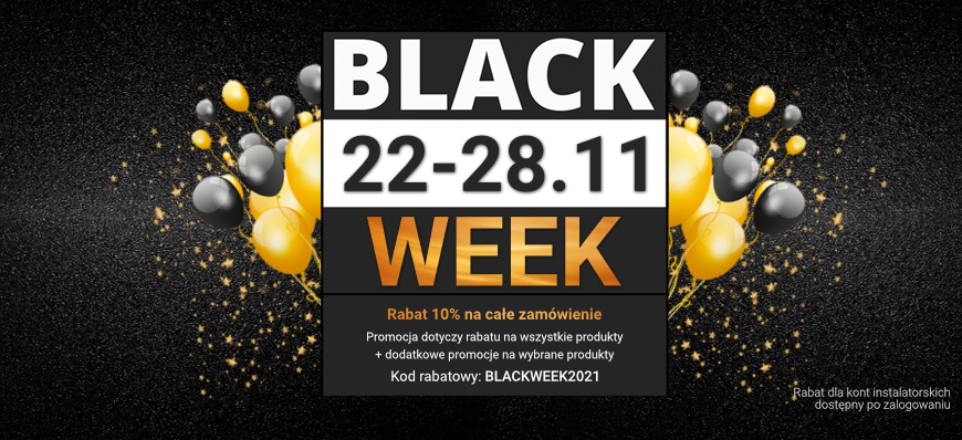 Skorzystaj z okazyjnych cen na Black Week 2021!