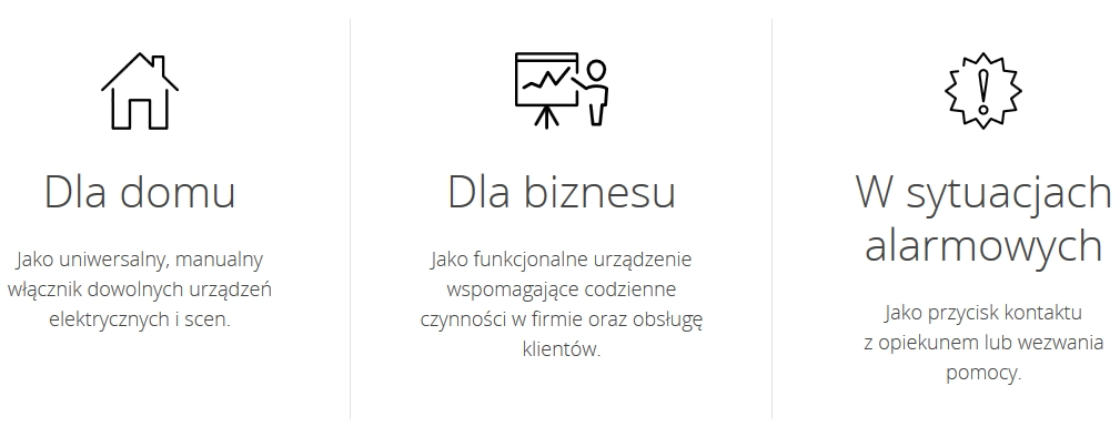 System FIBARO - The Button - włącznik, wyłącznik