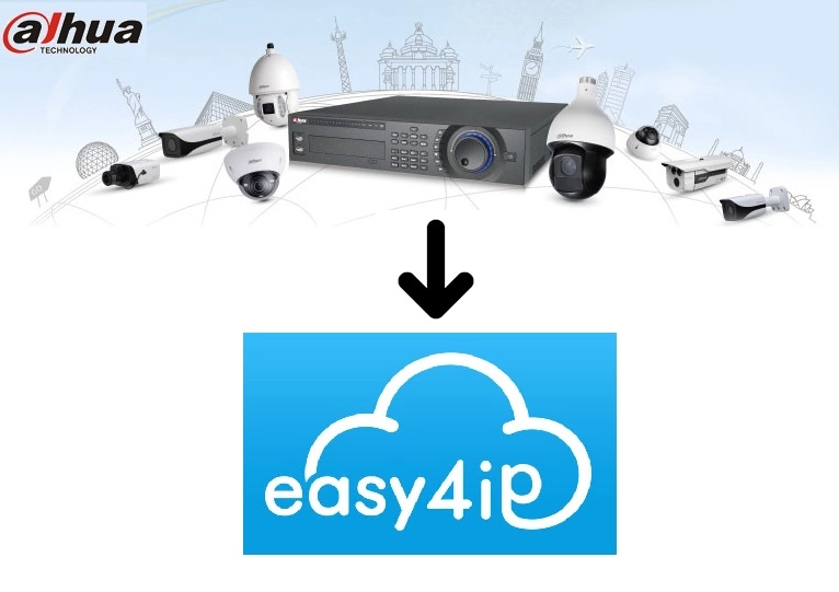 Zarządzanie zdalne z chmury poprzez aplikację Easy4IP